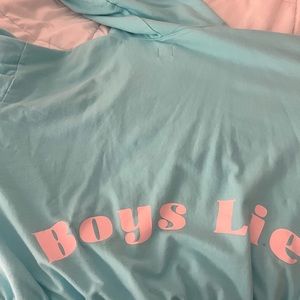 Boys lie hoodie one size